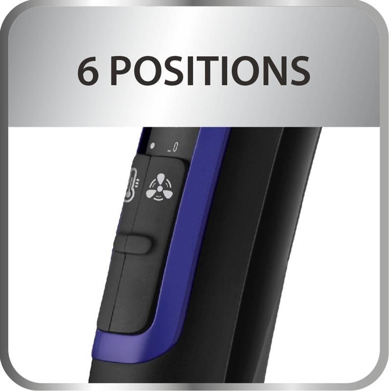 Fén Rowenta Moveling CV3820F0 černý modrý