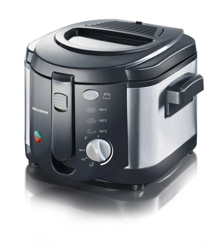 Fritéza Severin FR 2437 černá nerez