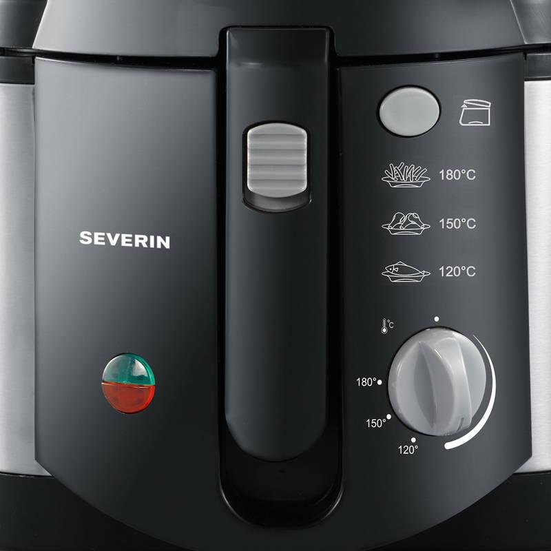 Fritéza Severin FR 2437 černá nerez