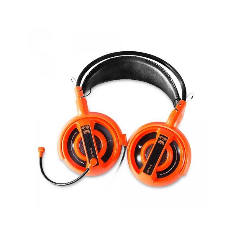Headset E-Blue Cobra I oranžový