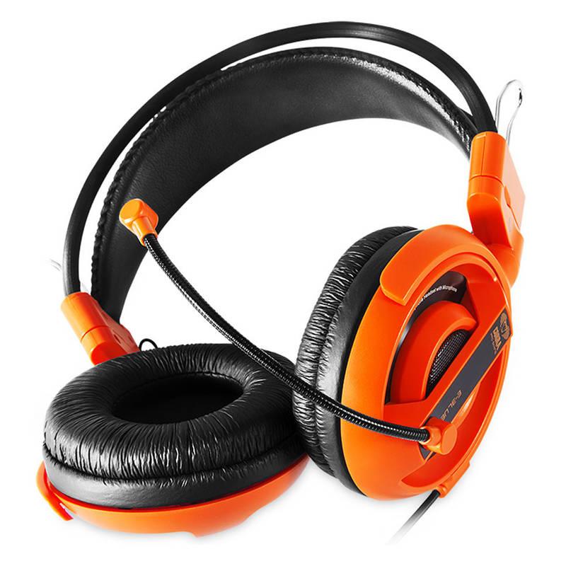 Headset E-Blue Cobra I oranžový