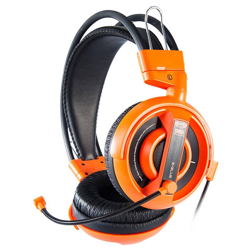 Headset E-Blue Cobra I oranžový