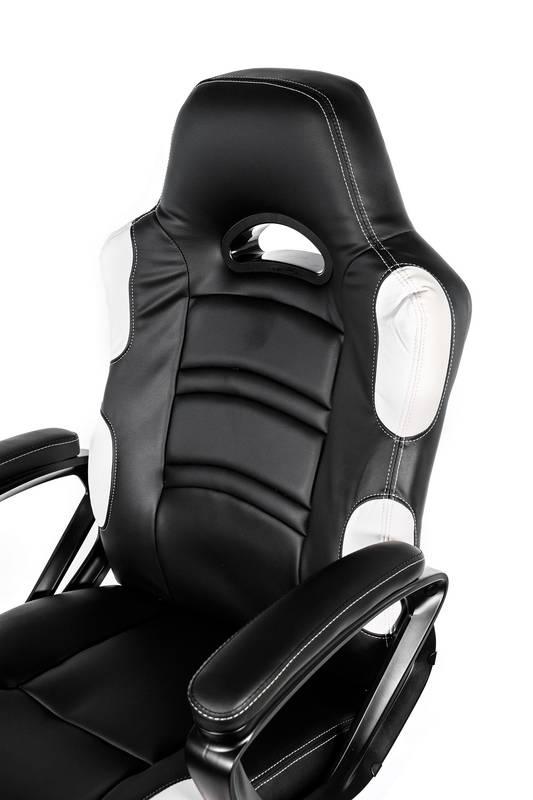 Herní židle Arozzi ENZO černá bílá, Herní, židle, Arozzi, ENZO, černá, bílá