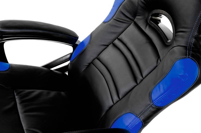Herní židle Arozzi ENZO černá modrá