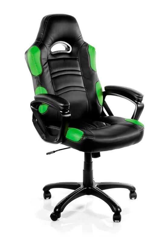 Herní židle Arozzi ENZO černá zelená