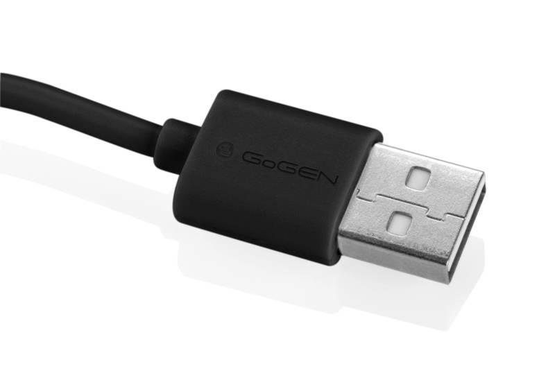 Kabel GoGEN USB micro USB, 2m černý