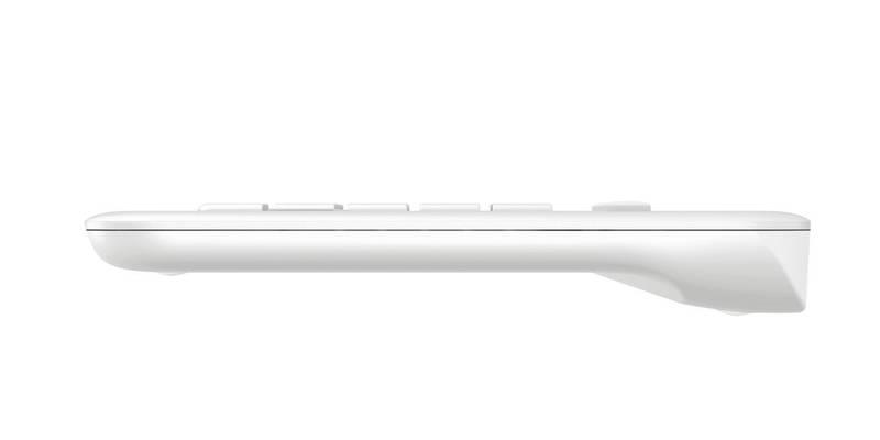 Klávesnice Logitech Wireless Keyboard K400 Plus, US bílá