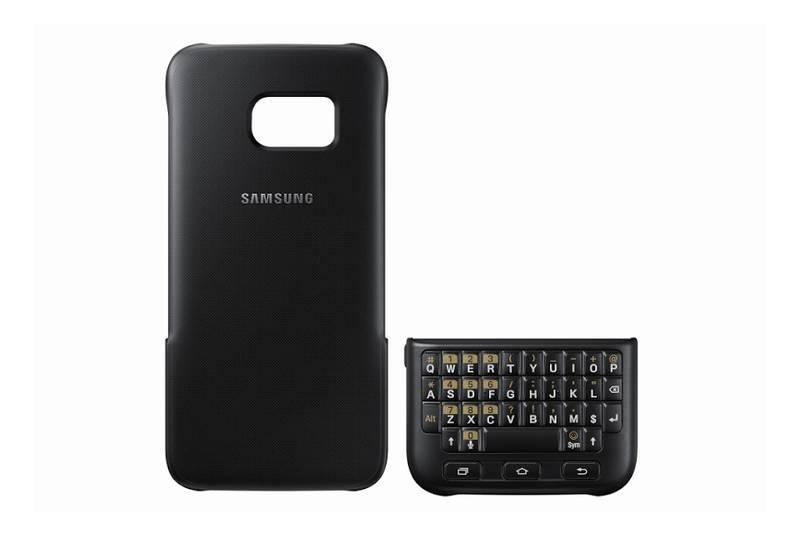Kryt na mobil Samsung s klávesnicí pro Galaxy S7 černý