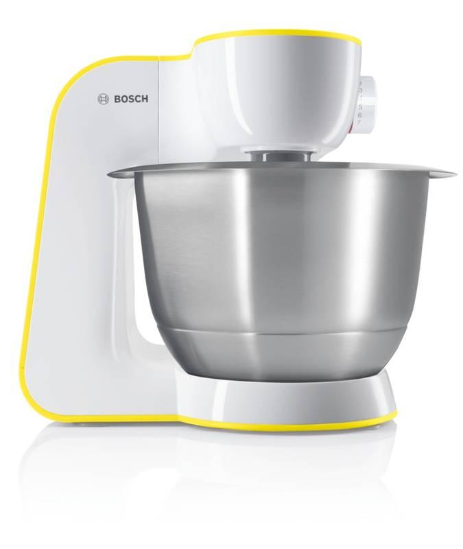 Kuchyňský robot Bosch StartLine MUM54Y00 bílý žlutý