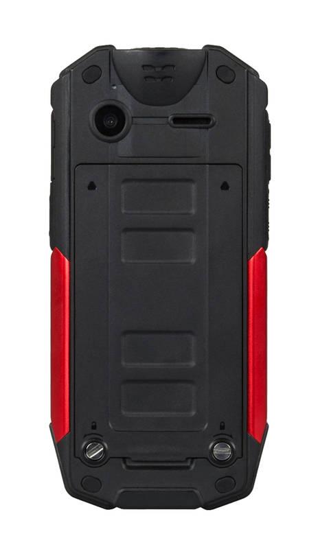 Mobilní telefon Evolveo StrongPhone X3 Dual SIM černý červený