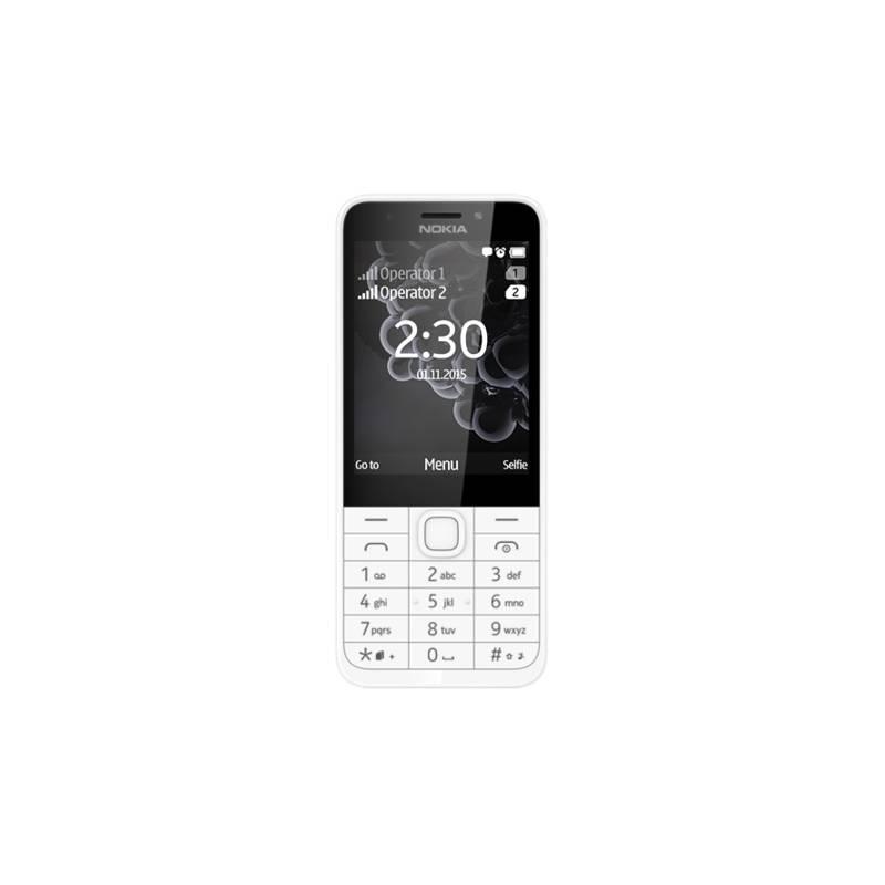 Mobilní telefon Nokia 230 Dual SIM bílý, Mobilní, telefon, Nokia, 230, Dual, SIM, bílý