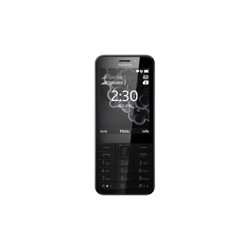 Mobilní telefon Nokia 230 Dual SIM černý, Mobilní, telefon, Nokia, 230, Dual, SIM, černý
