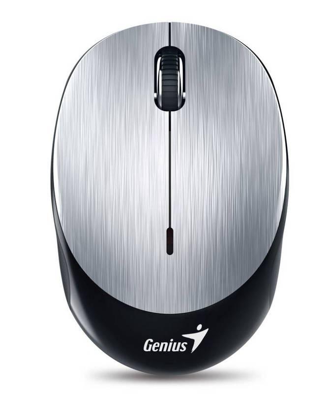 Myš Genius NX-9000BT stříbrná, Myš, Genius, NX-9000BT, stříbrná