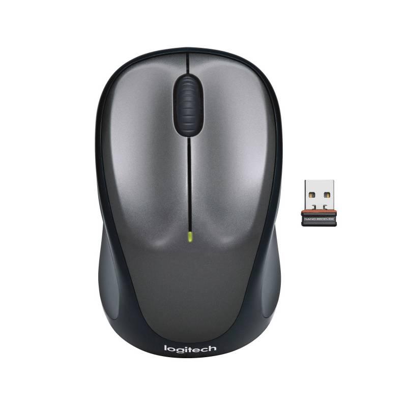 Myš Logitech Wireless Mouse M235 šedá
