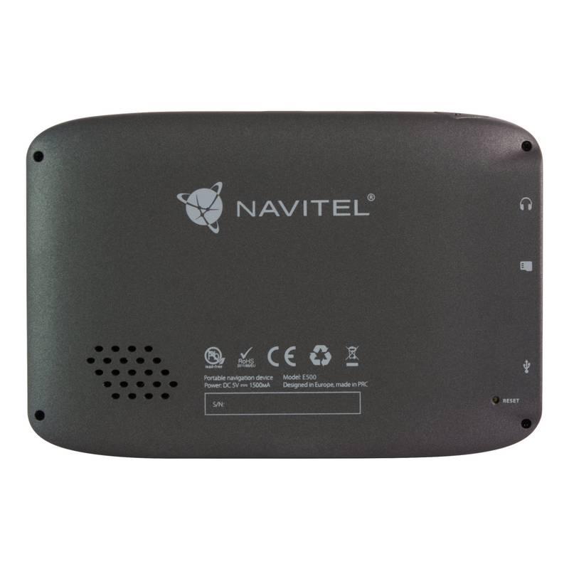 Navigační systém GPS Navitel E500 černá