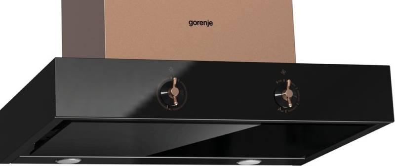 Odsavač par Gorenje Infinity WHT68AINB černý