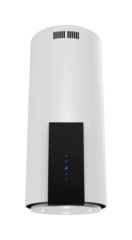 Odsavač par Guzzanti ORW Glass White bílý