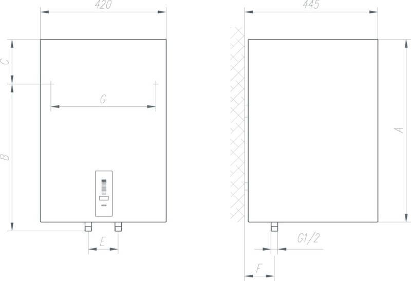 Ohřívač vody Mora EOMKS 30 SHSM