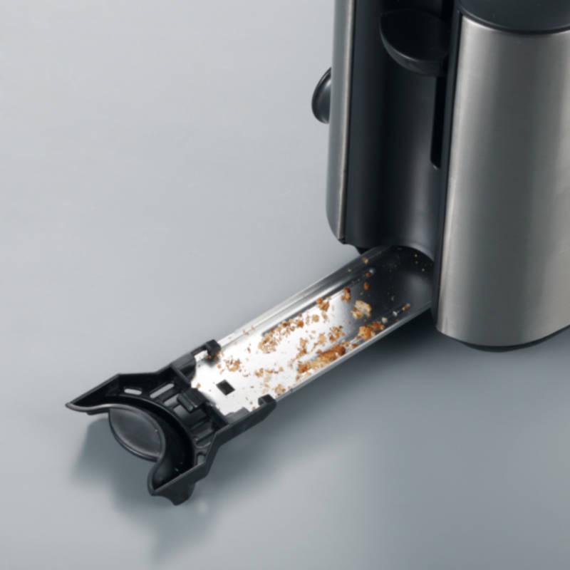 Opékač topinek Severin AT 2515 černý nerez