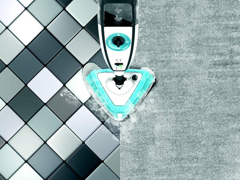 Parní mop Dirt Devil DD301-0 bílý modrý