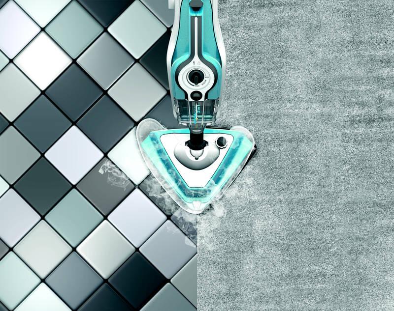 Parní mop Dirt Devil DD302-0 bílý modrý