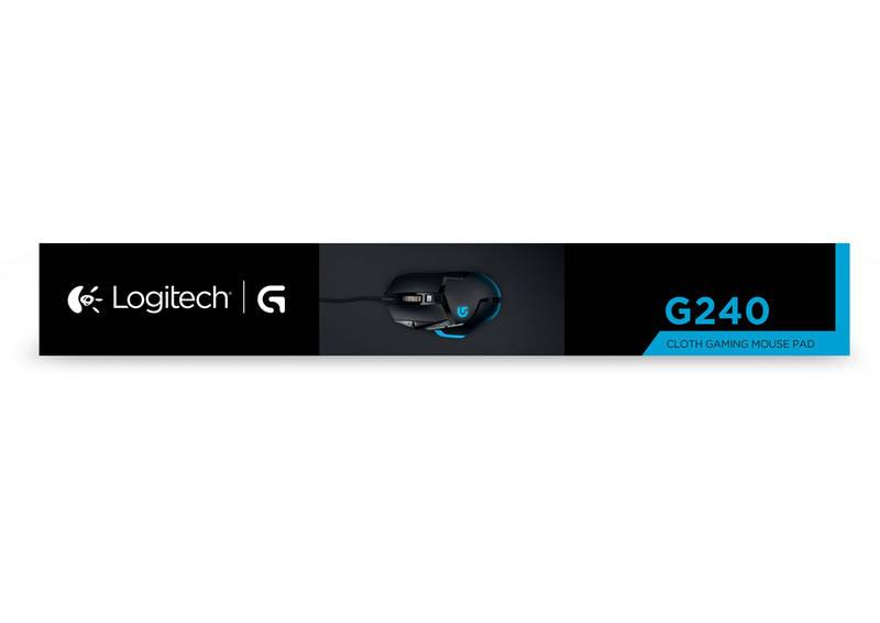 Podložka pod myš Logitech Gaming G240, 34 x 28 cm černá