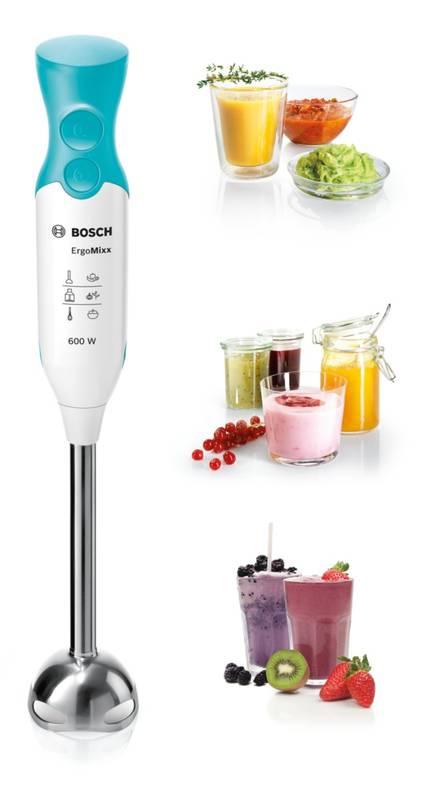 Ponorný mixér Bosch MSM66110D bílý tyrkysový