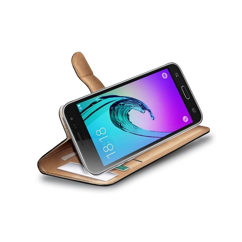 Pouzdro na mobil flipové Celly Wally pro Samsung Galaxy J3 černé