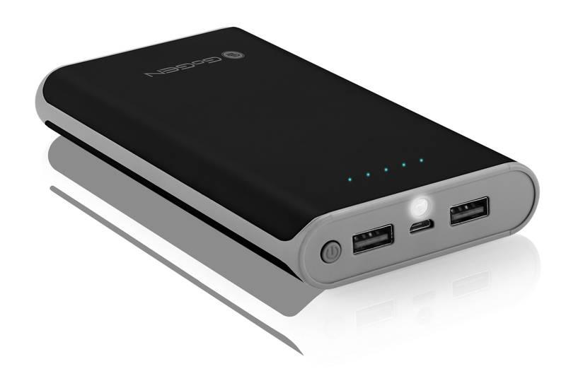 Powerbank GoGEN 16000mAh černá šedá