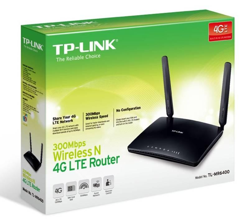 Router TP-Link TL-MR6400 4G LTE, Router, TP-Link, TL-MR6400, 4G, LTE