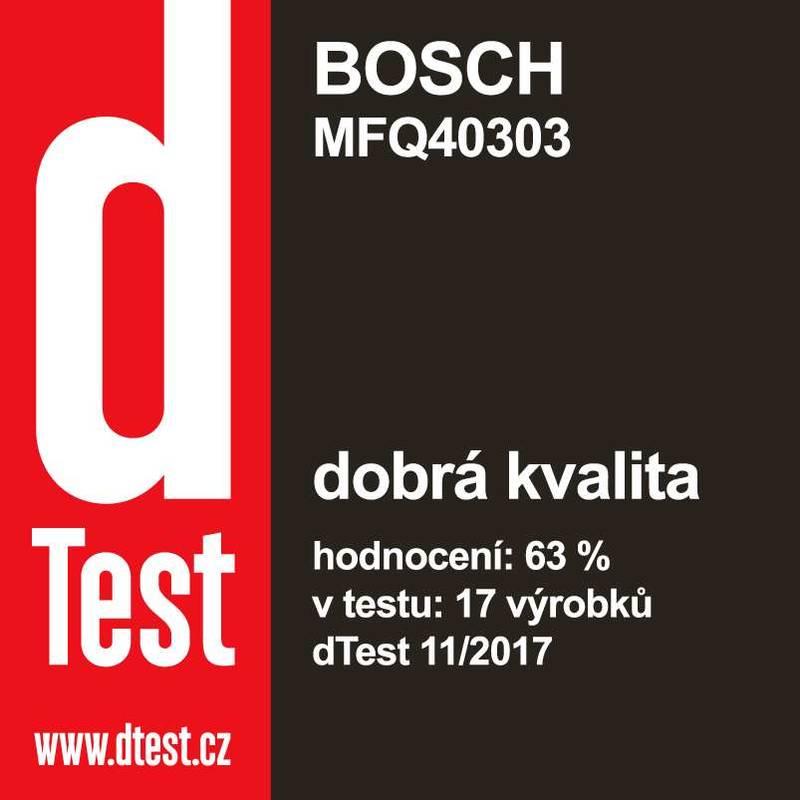 Ruční šlehač Bosch MFQ40303 stříbrný červený