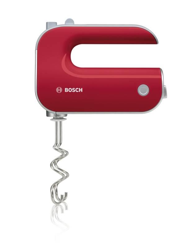 Ruční šlehač Bosch MFQ40303 stříbrný červený