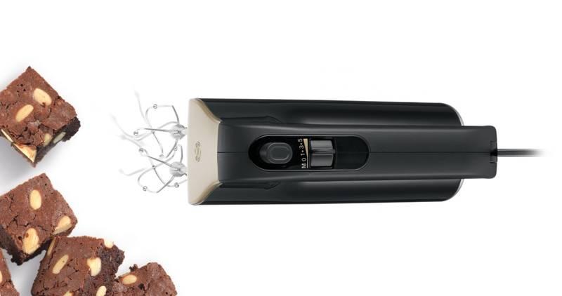 Ruční šlehač Bosch MFQ4730 černý stříbrný