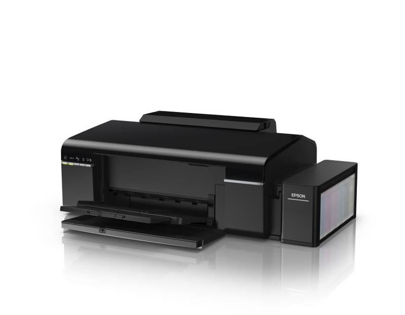 Tiskárna inkoustová Epson L805 černá, Tiskárna, inkoustová, Epson, L805, černá