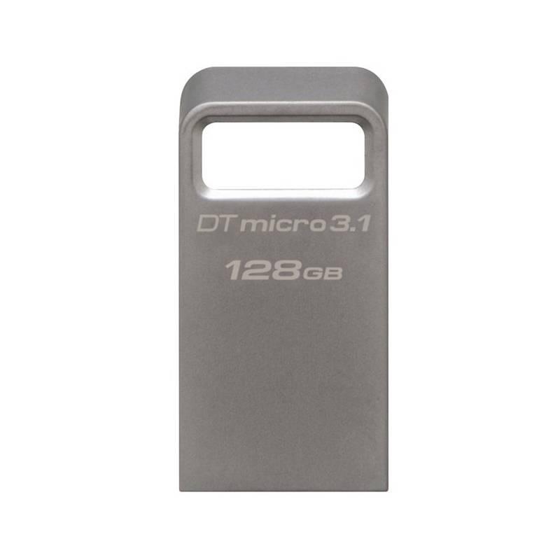 USB Flash Kingston DataTraveler Micro 3.1 128GB kovový