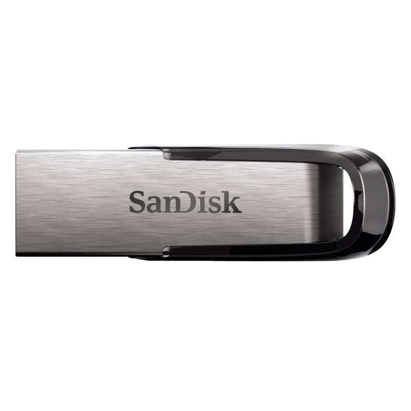 USB Flash Sandisk Ultra Flair 64GB černý stříbrný