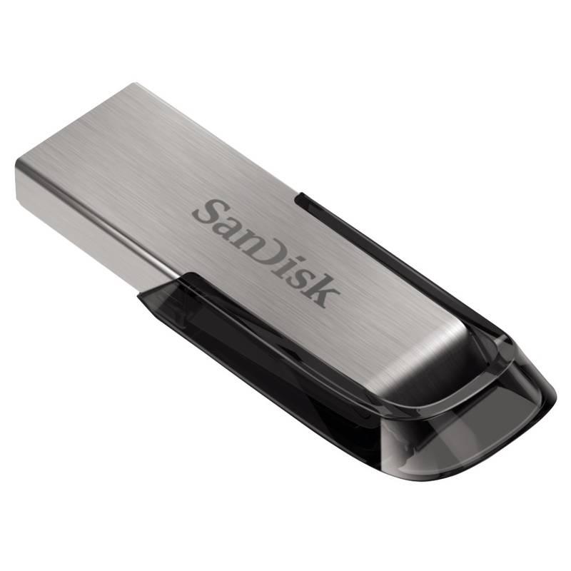 USB Flash Sandisk Ultra Flair 64GB černý stříbrný