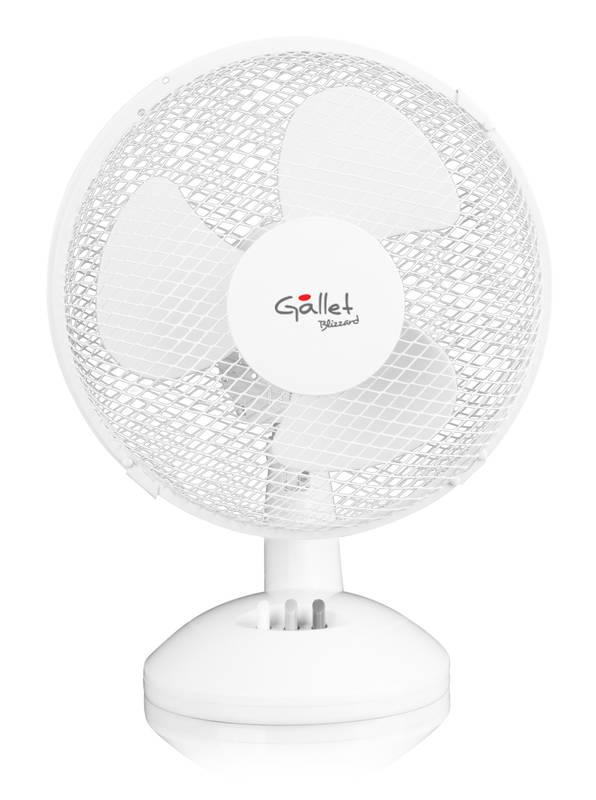 Ventilátor stolní Gallet VEN9 bílý