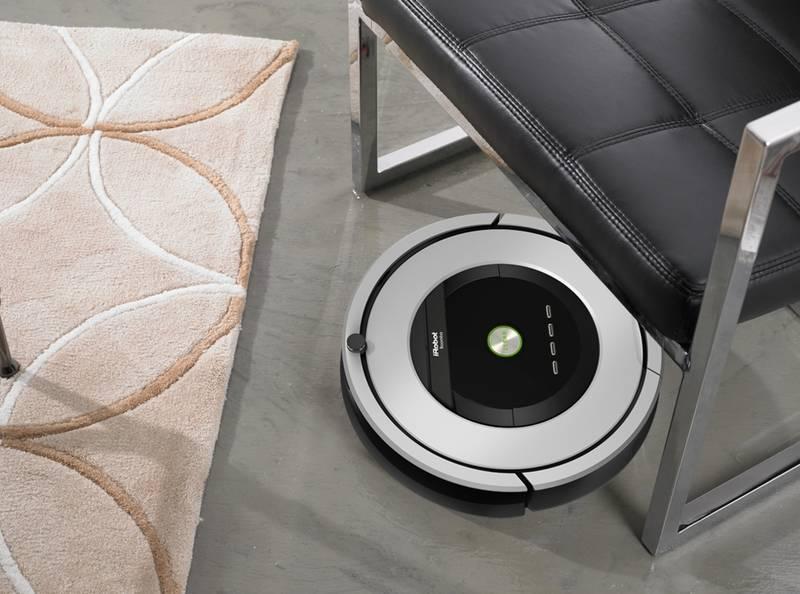 Vysavač robotický iRobot Roomba 886 stříbrný, Vysavač, robotický, iRobot, Roomba, 886, stříbrný