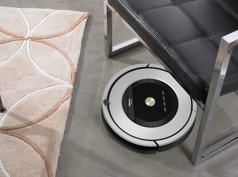 Vysavač robotický iRobot Roomba 886 stříbrný