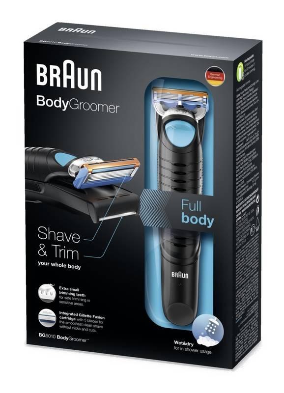 Zastřihovač tělový Braun BG 5010 černý