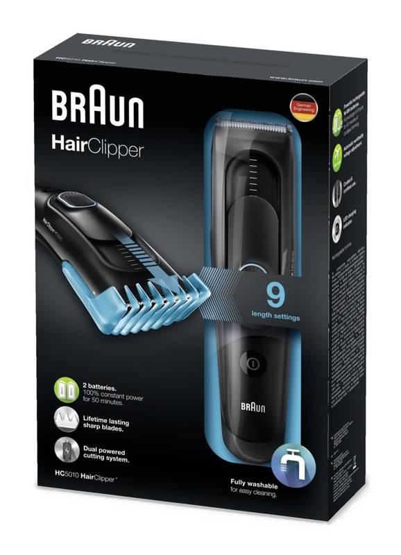 Zastřihovač vlasů Braun HC 5010 černý