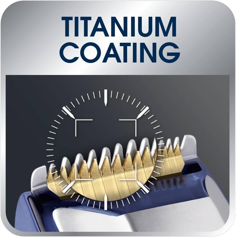 Zastřihovač vousů Rowenta Expert TN3400F0 černý modrý