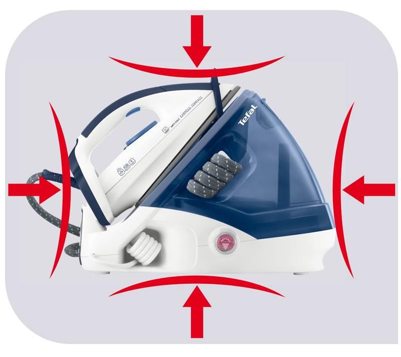 Žehlicí systém Tefal Express Compact GV7340 bílý modrý