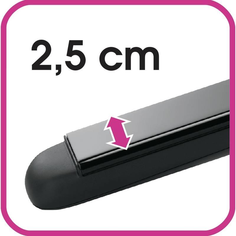 Žehlička na vlasy Rowenta Easyliss SF1512F0 černá růžová