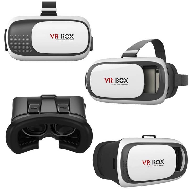 Brýle pro virtuální realitu Aligator VR BOX2 černý bílý, Brýle, pro, virtuální, realitu, Aligator, VR, BOX2, černý, bílý