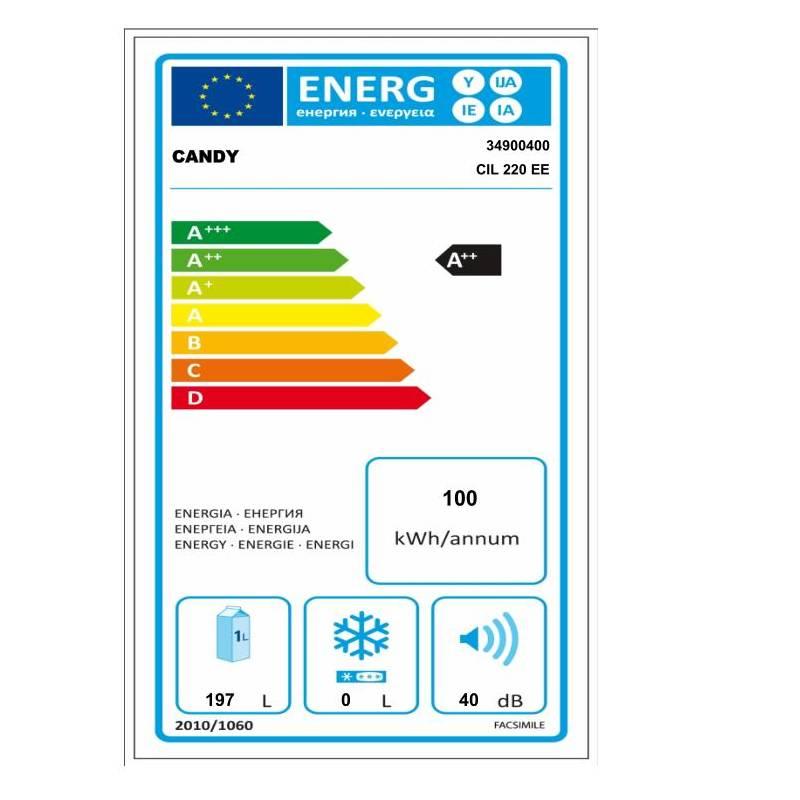 Chladnička Candy CIL 220 EE