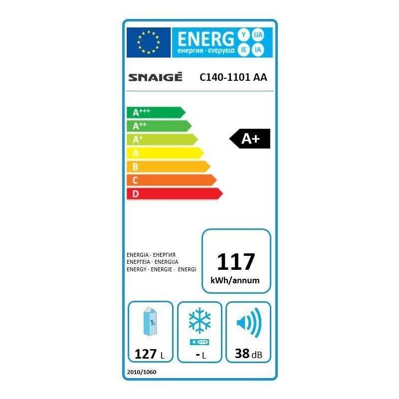 Chladnička Snaige Active soft C140-1101AA bílá