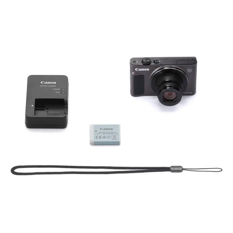 Digitální fotoaparát Canon PowerShot SX620 HS černý, Digitální, fotoaparát, Canon, PowerShot, SX620, HS, černý