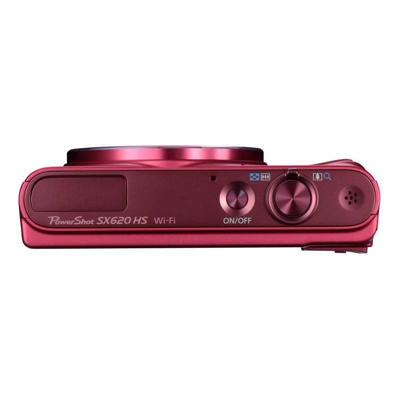 Digitální fotoaparát Canon PowerShot SX620 HS červený
